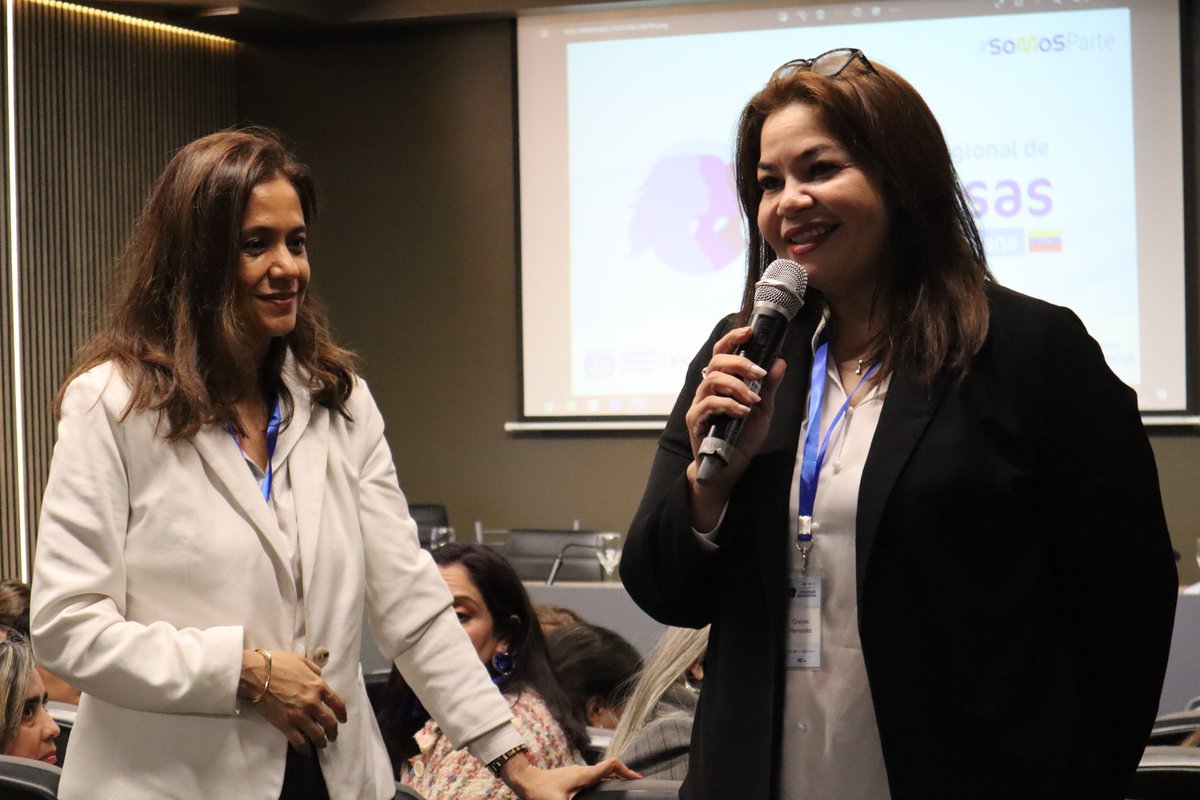 Damos inicio al 2do Encuentro Regional de #LideresasVenezolanas en🇦🇷

Una iniciativa de <a href="/OIM_RRMV/">OIM Respuesta Refugiados Migrantes Venezuela 🇺🇳</a> @OEA_Inclusion y <a href="/OITArgentina/">OIT Argentina</a> que contribuye al fortalecimiento de las habilidades y conocimientos de estas mujeres que brindan apoyo a personas migrantes y refugiadas en 14 países.