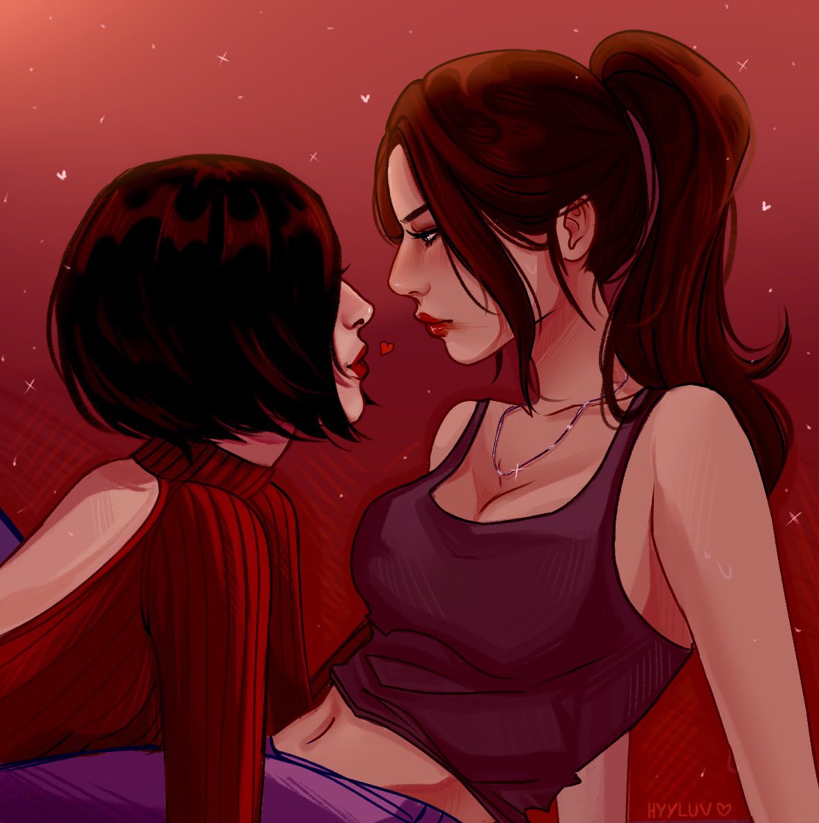 💋?

#AdaWong #ClaireRedfield #ResidentEvil