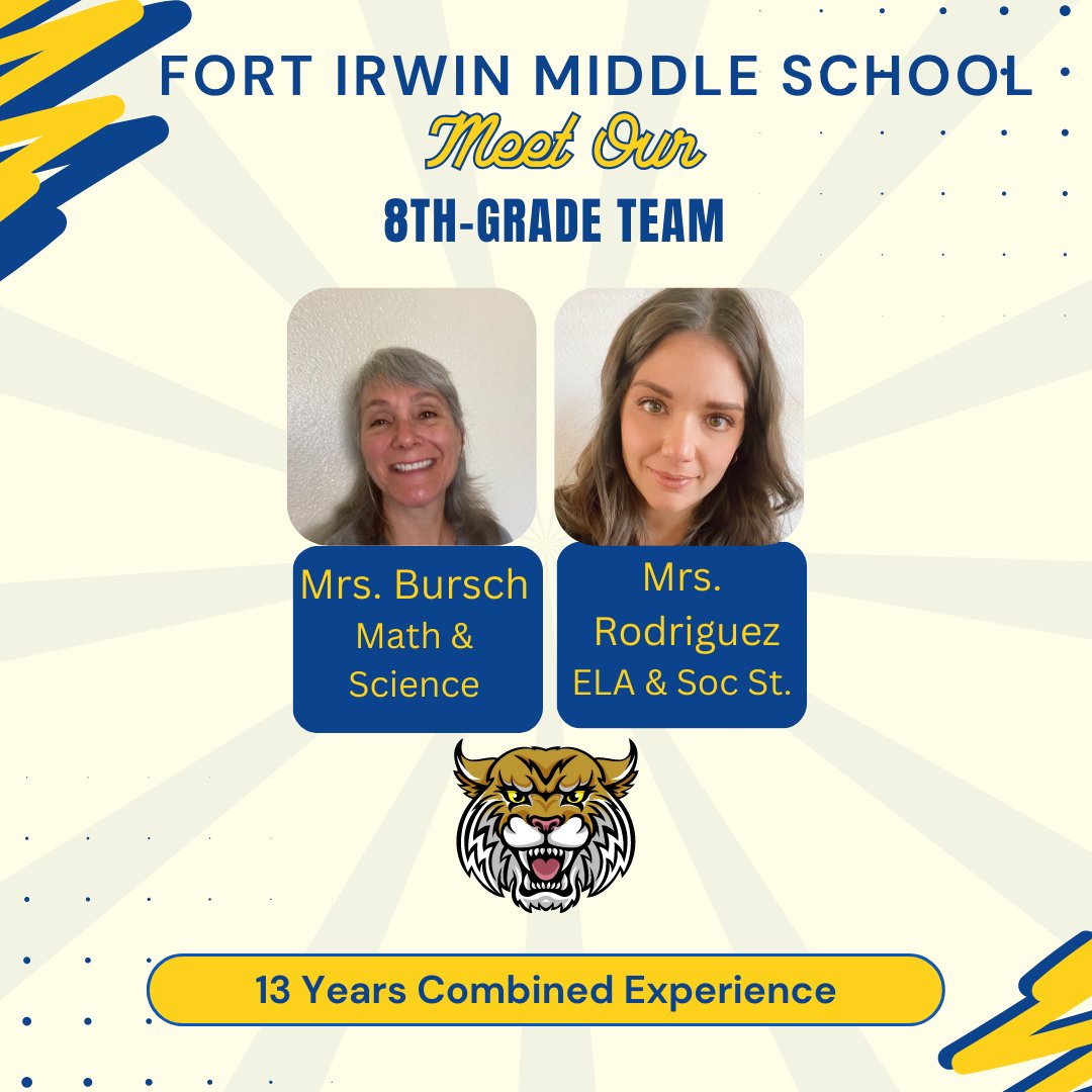 FORT IRWIN MIDDLE SCHOOL tweet media