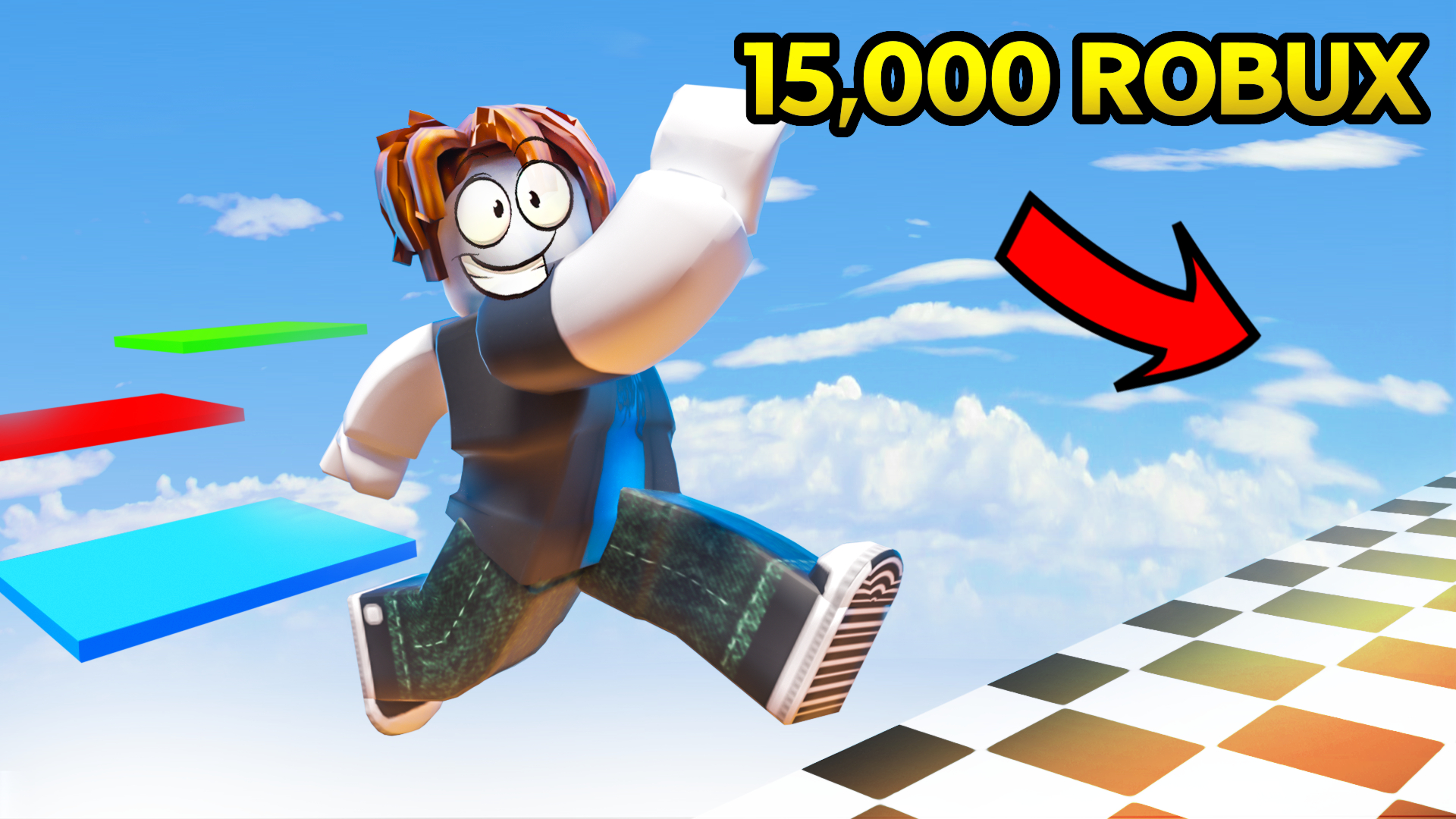 I Made a FREE Robux Obby… 