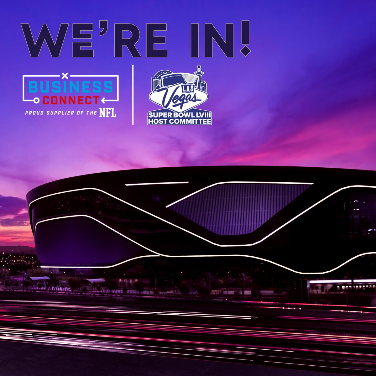 We're an approved Super Bowl LVIII Business Connect program supplier. We are one of 200+ diverse local businesses in Las Vegas identified by the <a href="/LVSuperBowlHC/">Las Vegas Super Bowl Host Committee</a> and NFL as a certified, experienced company approved to compete for contracts related to #SBLVIII #ItsHappeningHere
