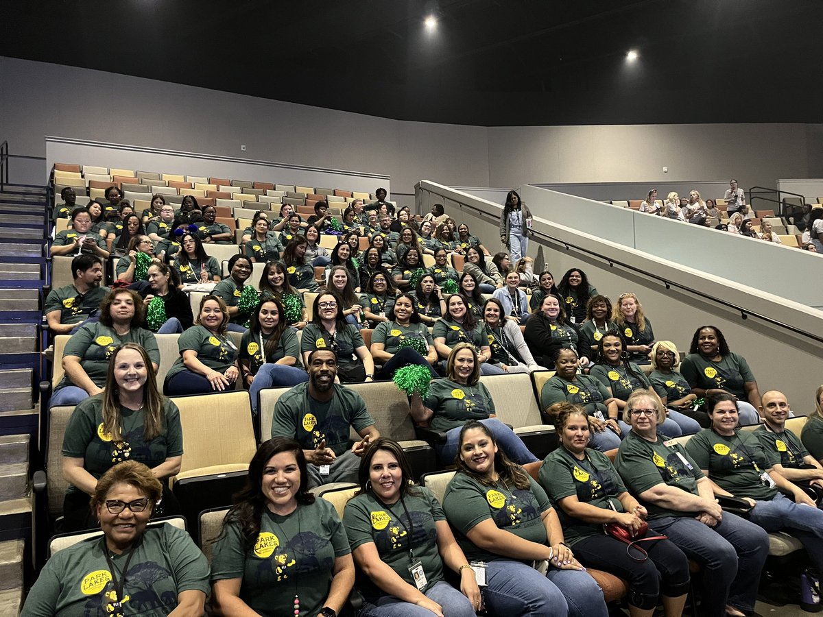 HumbleISD_PLE's tweet photo. PLE is ready for Convocation!!! 🎉🎉 Ready for the 2023-2024!! @ClaThomas_PLE @ThreattSoviet @HumbleISD @Christy_Erb https://t.co/nDrnM7eexb