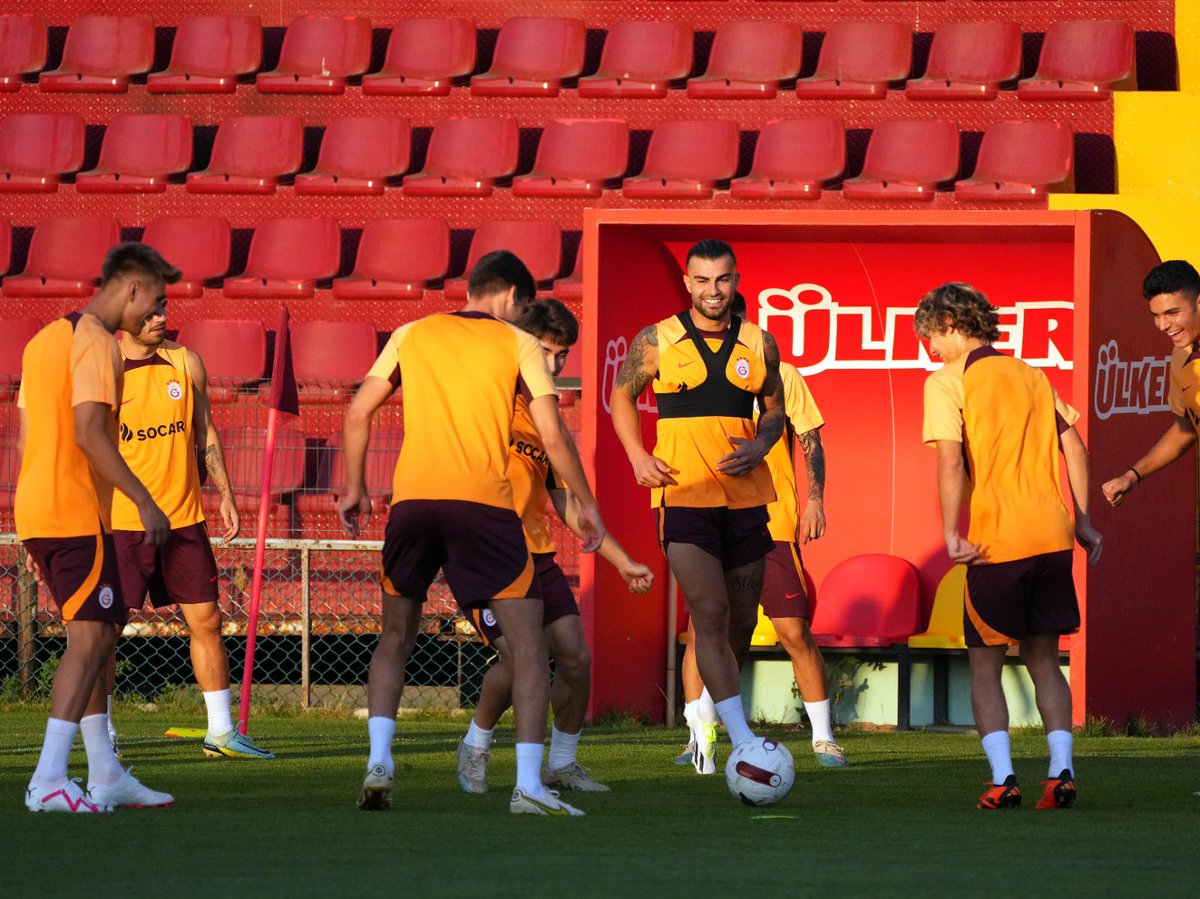 GalatasaraySK's tweet photo. 📸 FK Žalgiris Vilnius maçı hazırlıklarını tamamladık. ✅ #GSvZLG #UCL https://t.co/IRRq3A75Tt