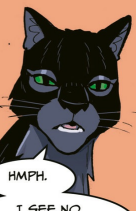 every single time ive read exile from shadowclan ive been under the impression this was hollyflower when it was, in fact, some random she-cat named crowtail. sorry crowtail