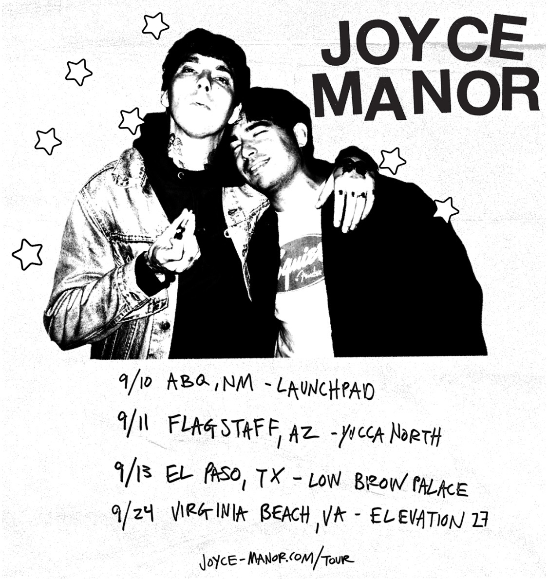 also doin these headline shows!?! shit ya it’s cool!!!!