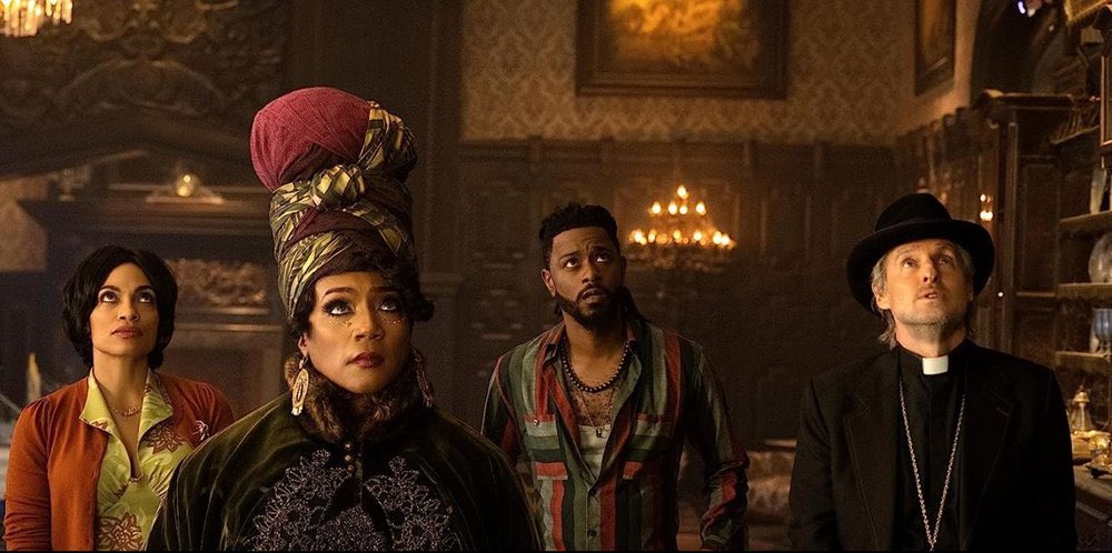 tedtakes's tweet photo. “A solid comedy horror with quite a few laugh-out-loud moments thanks to a talented cast and better screenplay than I anticipated, @HauntedMansion is a remake that makes for a very enjoyable theater experience.”

Review ➡️ https://t.co/8mBJVy63KD

See it at @SmittysCinema 🎟🍿 https://t.co/IGChFHVMWA