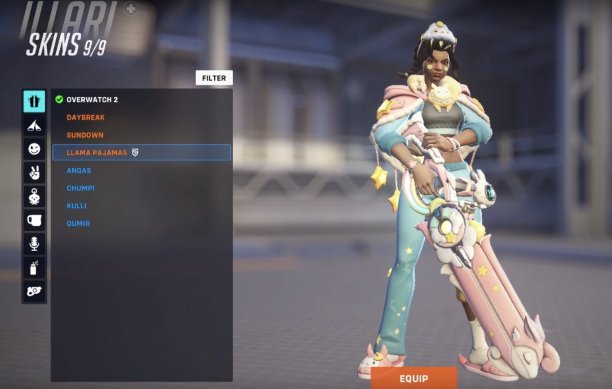Ivajpro's tweet photo. Leaks de skins de la heroína peruana que saldrá en la siguiente temporada de Overwatch 2 https://t.co/mzMHW79JKK