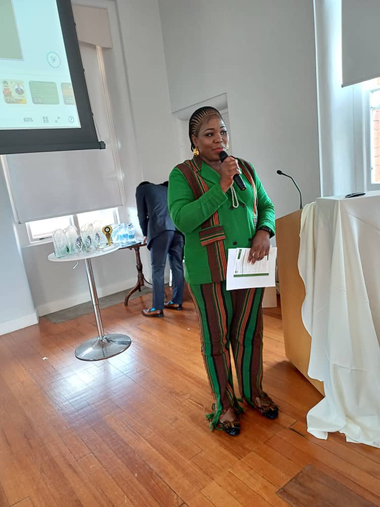 ANNI_Nurse's tweet photo. President of @ANNI_Nurse @NursecoachO gave the welcome address. She said in her speech “we shall build partnerships that empower nurses and strengthen healthcare networks, leading to a brighter and healthier future for all”. 
#ANNI #AfricanHealthSummit https://t.co/mZZ3oRHEMq