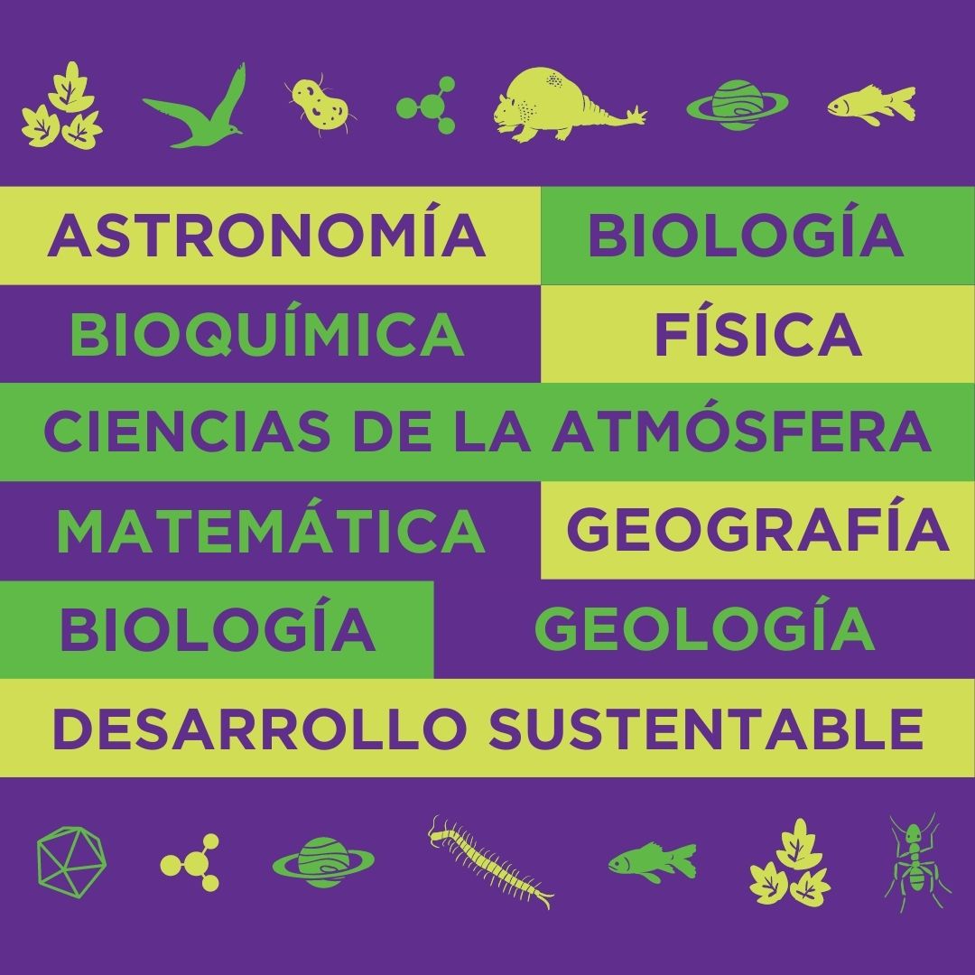 #LatitudCiencias | 🔭 ¡Se viene 𝗟𝗔𝗧𝗜𝗧𝗨𝗗 𝗖𝗜𝗘𝗡𝗖𝗜𝗔𝗦!

🎪 Una feria de experiencias científicas lúdicas e interactivas
🎉 Vení a jugar, experimentar y conocer más sobre ciencia junto a docentes investigadores y estudiantes de la Facultad de Ciencias