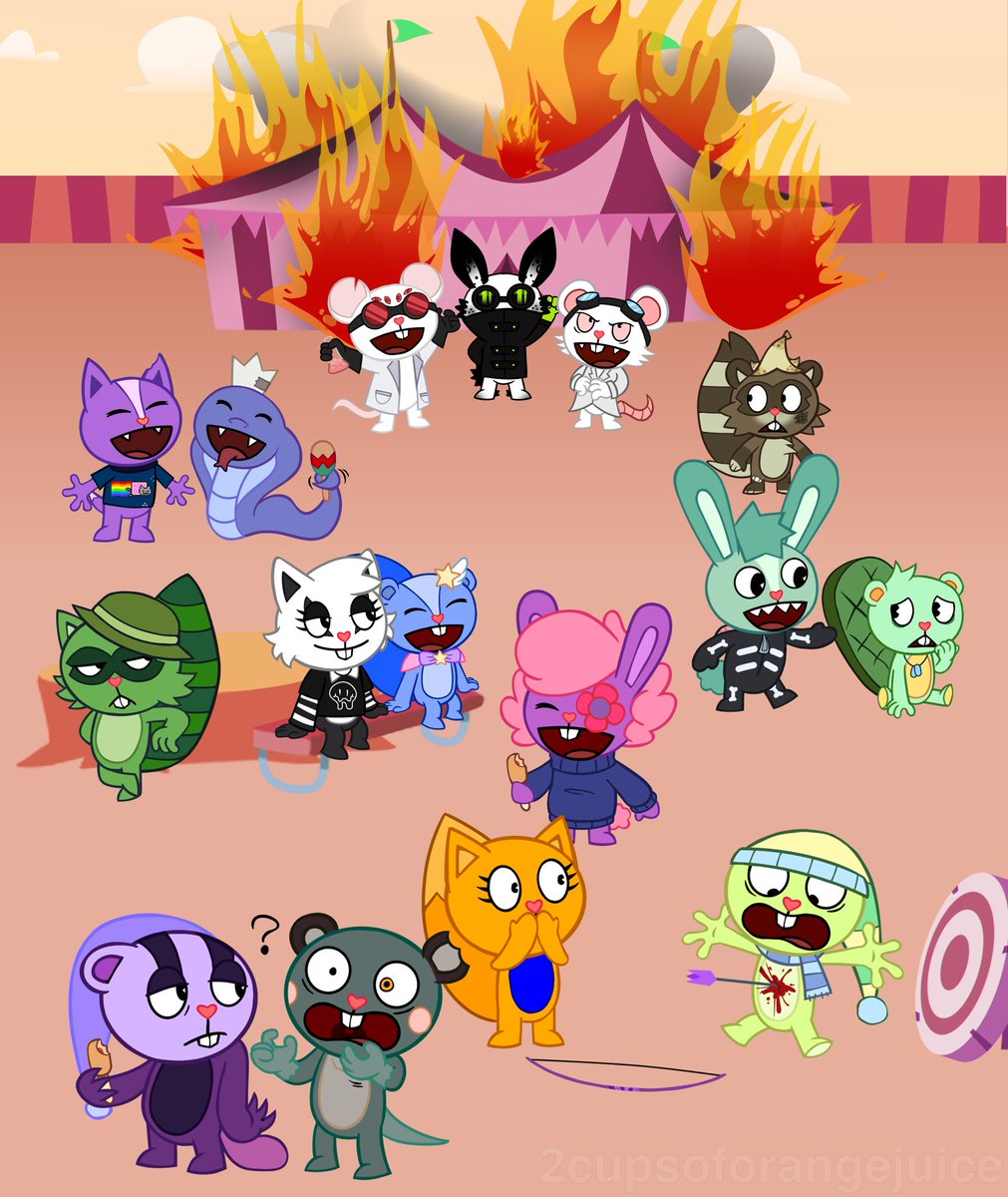 my htf mass attack for #artfight2023 ! I procrastinated hard on this, but I’m so glad to have finished it, even if it was just barely last minute. Enjoy!!