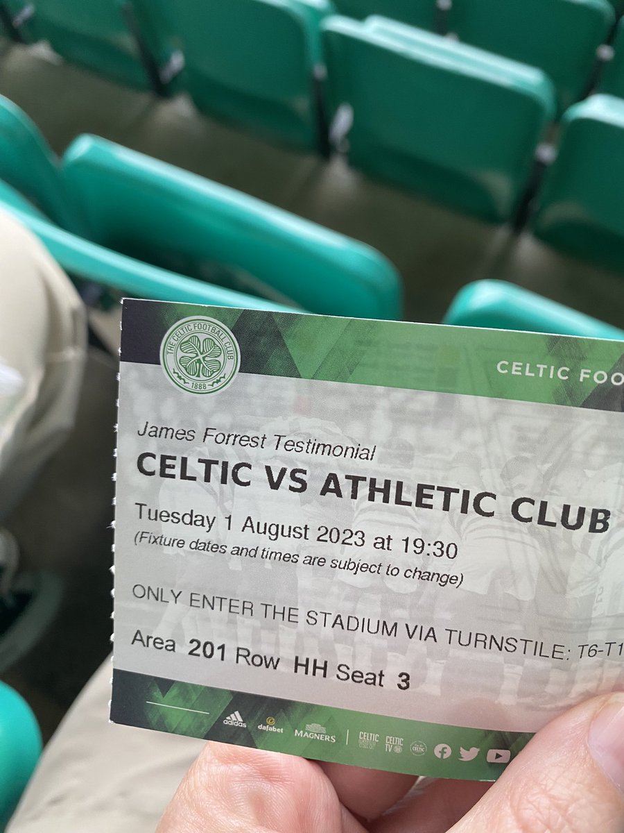 debsmc08's tweet photo. @CelticFC james Forrest testimonial 🍀💚 https://t.co/DjrUbAjd2S