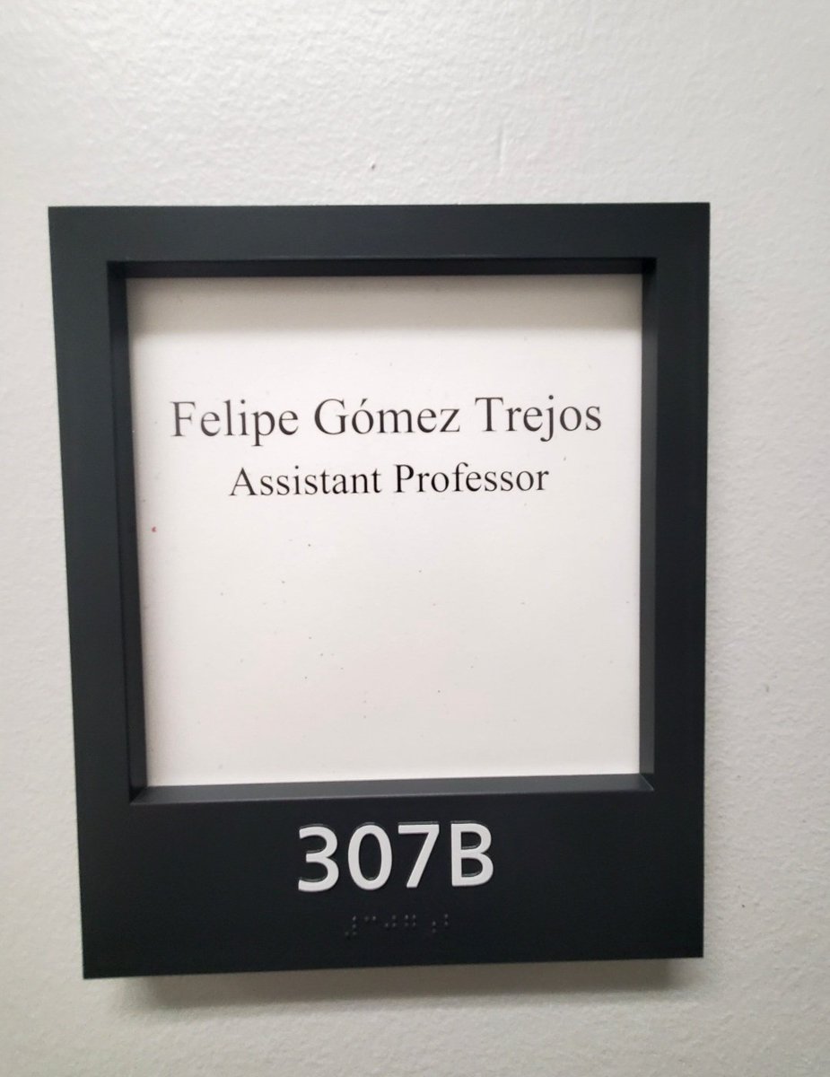 Felipe A. Gómez Trejos (@fegotre) on Twitter photo This week I finally arrived at my new office <a href="/Tulane/">Tulane University</a> Economics! Excited and motivated to work with such an amazing and vibrant group of faculty colleagues. <a href="/TulaneSLA/">Tulane School of Liberal Arts</a> #EconTwitter This week I finally arrived at my new office <a href="/Tulane/">Tulane University</a> Economics! Excited and motivated to work with such an amazing and vibrant group of faculty colleagues. <a href="/TulaneSLA/">Tulane School of Liberal Arts</a> #EconTwitter