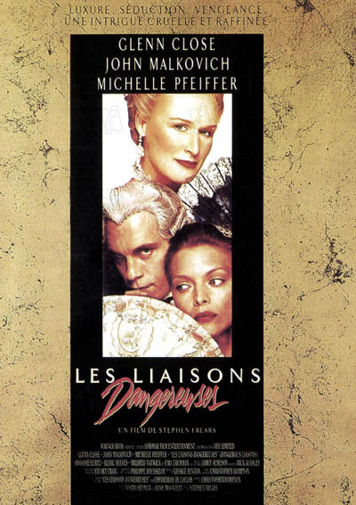 SchnockRevue's tweet photo. Terrible histoire que ces deux adaptations des "Liaisons
Dangereuses" sorties à quelques mois d'intervalle.
Le film de Forman est exceptionnel par sa beauté formelle mais le Frears le dépasse par ses interprètes (dont une Glenn Close au sommet).
#choderlosdelaclos https://t.co/iyYwyko5Qt