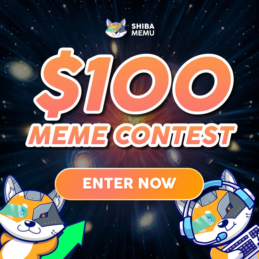 shibamemu's tweet photo. 🚨DAILY MEME CONTEST🚨

🤑WIN $100🤑

Show us what you've got, unleash your creativity, and let's see if the #MemuMafia Twitter gang can rise to the occasion and claim the title of Meme Kings!👀

⏰7:30PM BST
🏁5PM TOMORROW
🏆$100

Share it in the comments using #MemuMeme 🚀 https://t.co/nOb6wnUXjE