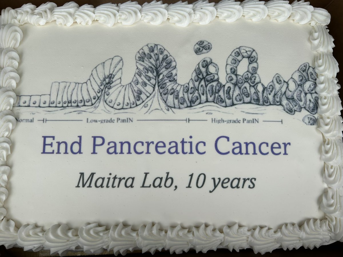 It’s the ten year anniversary of the Maitra Lab in Houston - the lab formally opened on Aug 1, 2013 - so of course we had to celebrate with an appropriate cake to mark the milestone. 
🎂🔬🧫🧬🧪