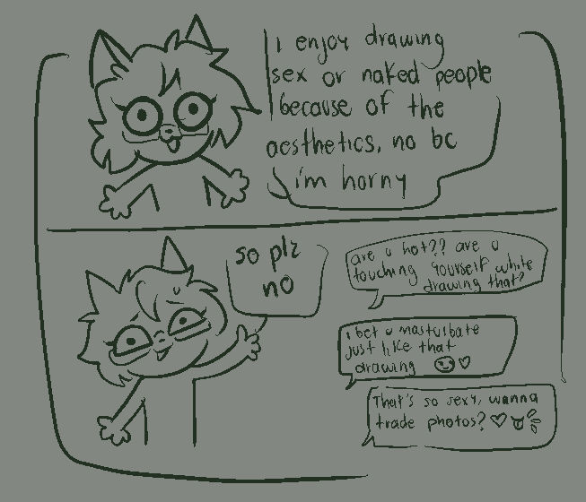 FCUKuwu's tweet photo. this has happened to me a few times, but i'm sure i'm not the only artists
pls dont be weird xwx is ok to ask, but no thiss https://t.co/p7NvKv0npm