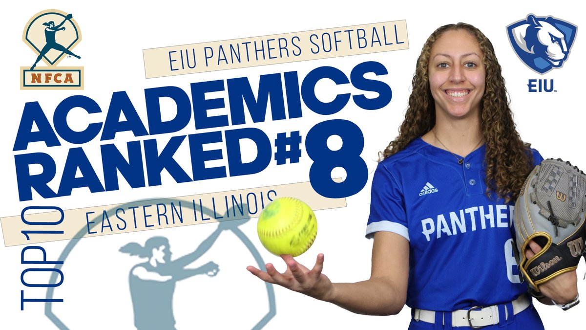The @EIU_Softball team posted the 8th best team GPA in the nation as the @NFCAorg released its academic Top 10 list today... Panthers had a 3.725 team GPA while also making first NCAA Tournament in program history on the field... Release 🥎🎓👀⬇️ eiupanthers.com/news/2023/8/1/…