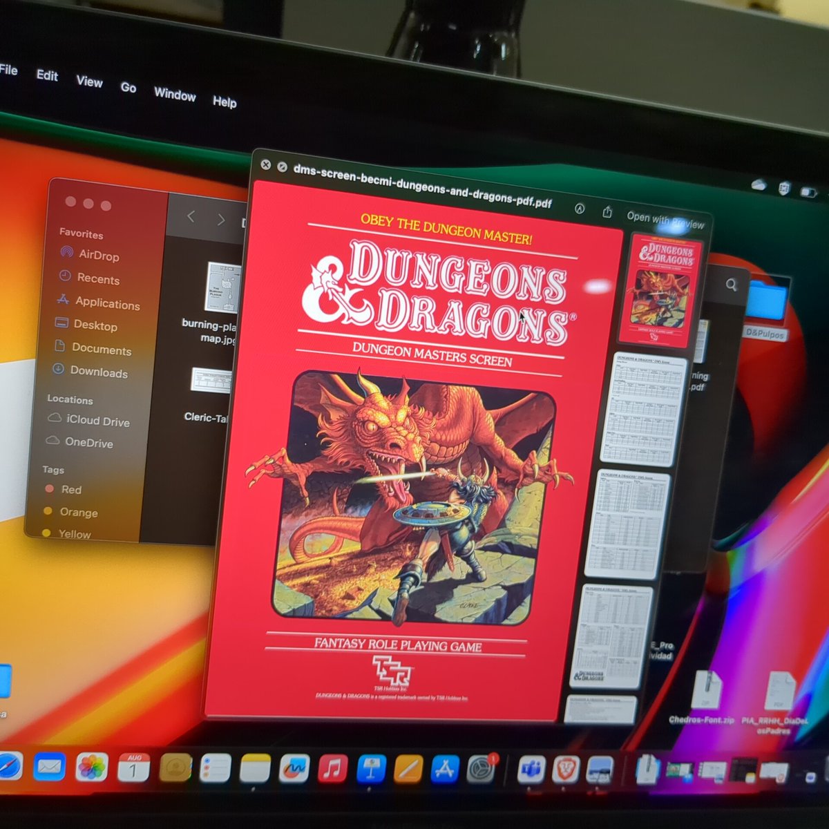 CrimsonMoonKing's tweet image. And just like that, I set up a One-shot of BECMI D&amp;amp;D with my new coworkers. They're pretty excited 🫡 #dungeonsanddragons #becmi