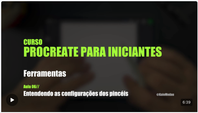 Aula 6 do meu curso Procreate para Iniciantes disponível no meu Patreon. 🔥

patreon.com/posts/87024153

#procreate #Curso #artedigital