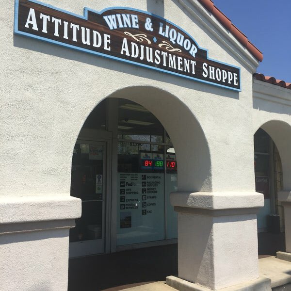 Done and done. Ye olde Attitude Adjustment Shoppe in my hometown of Ojai, CA ☺️