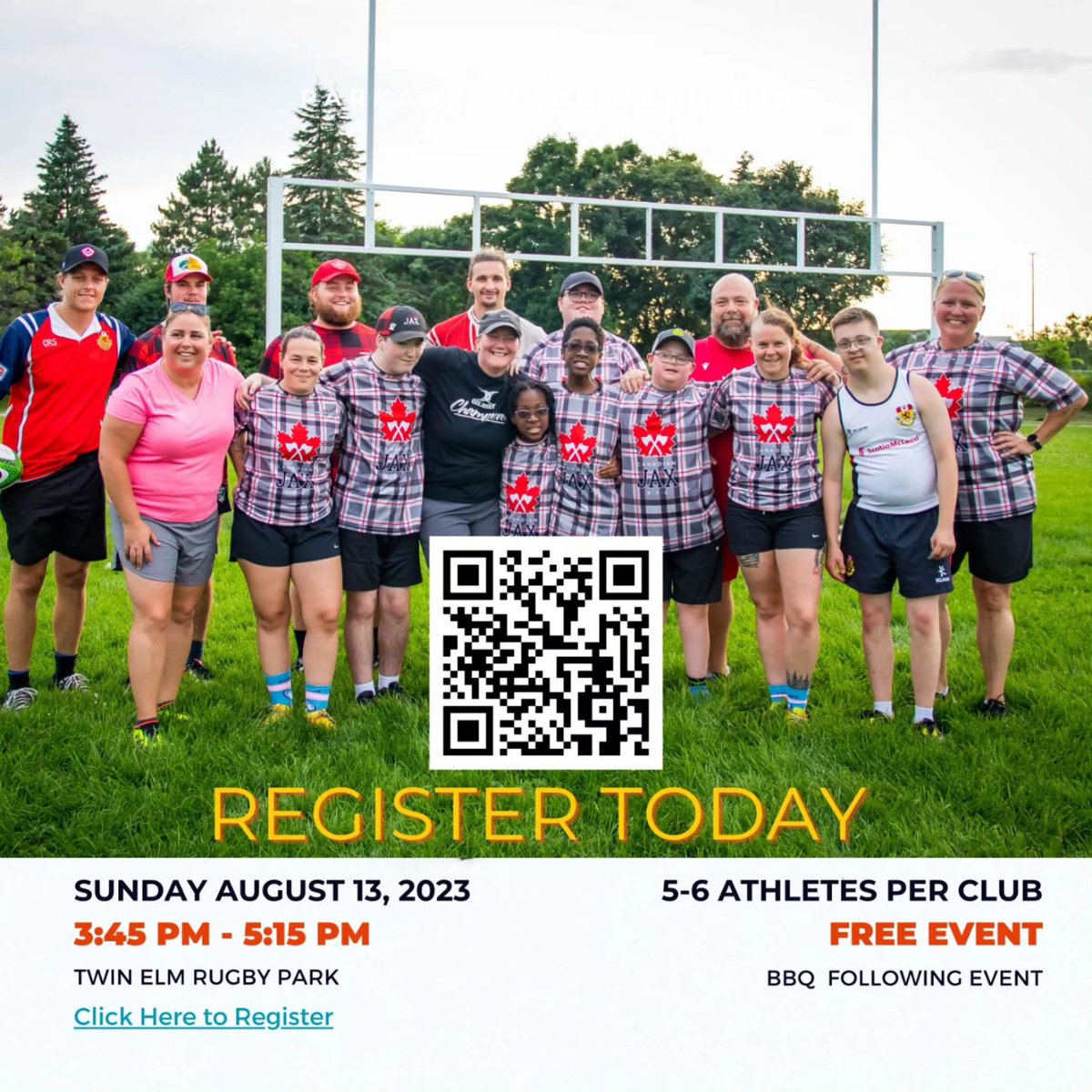 Join the Jax on August 13th for our first annual EORU Touch Rugby Tourney. Twin Elm Rugby Park from 3:45PM – 6pm forms.gle/Uq1uPS6UFFhJzk…
Rugby is truly for everyone and we look forward to celebrating with all of you on Sunday August 13th!