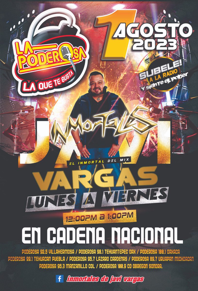 LaPoderosa991's tweet image. Disfruta de ‘Inmortales’ por #LaPoderosa #LaQueTeGusta