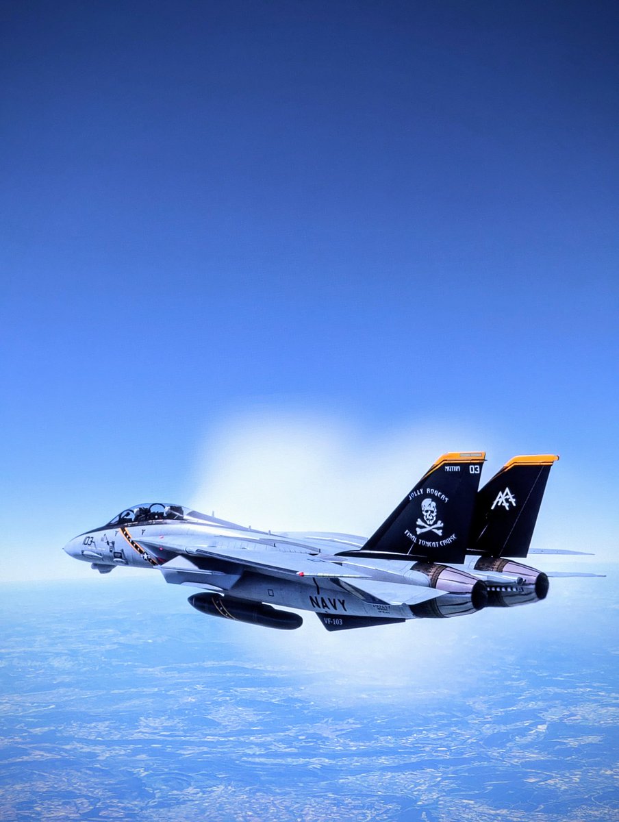 CaptainDKenobi's tweet photo. Just cruising 🤘 #msfs2020 #XboxSeriesX #DCDesigns #Tomcat https://t.co/zmsSUSUfFH