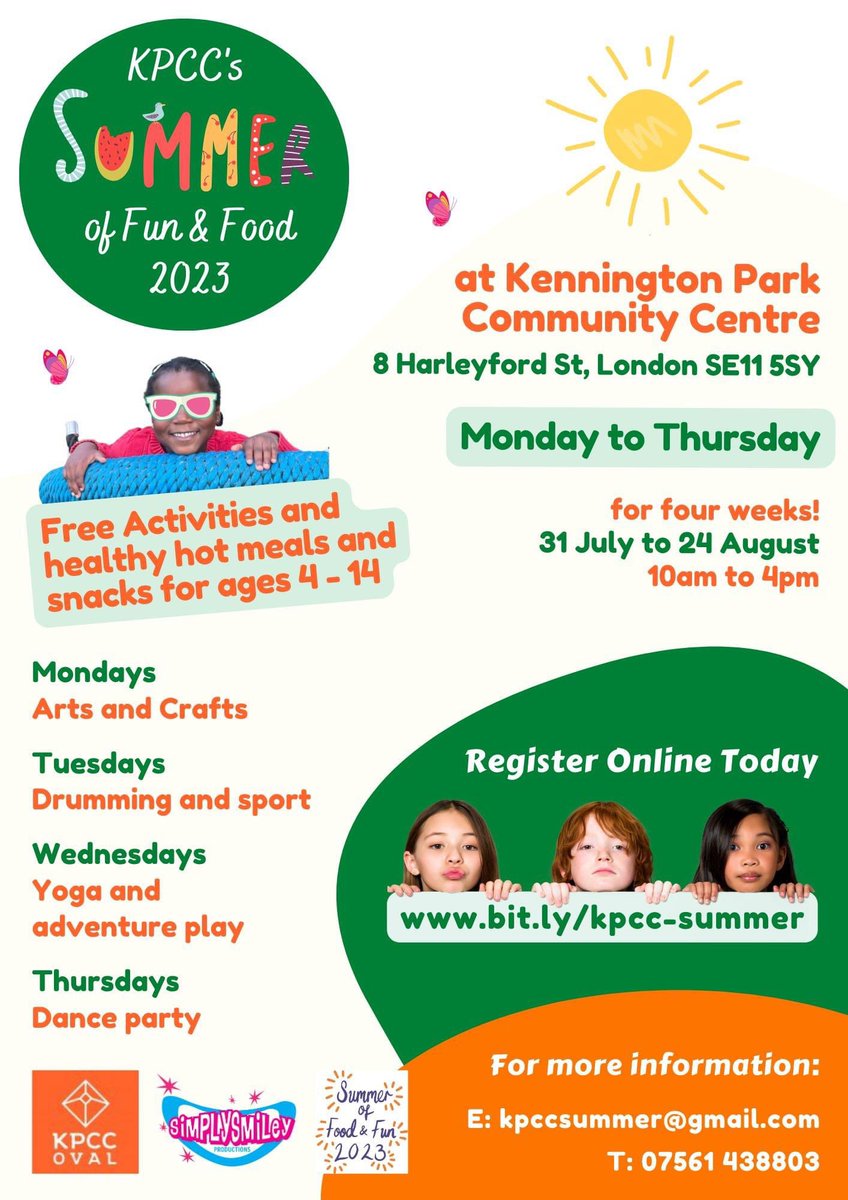 Our four weeks of Summer Food and Fun started this week with 100 local children signed up. Wow! We are operating a waiting list if you didn’t manage to sign up in time. #haf2023