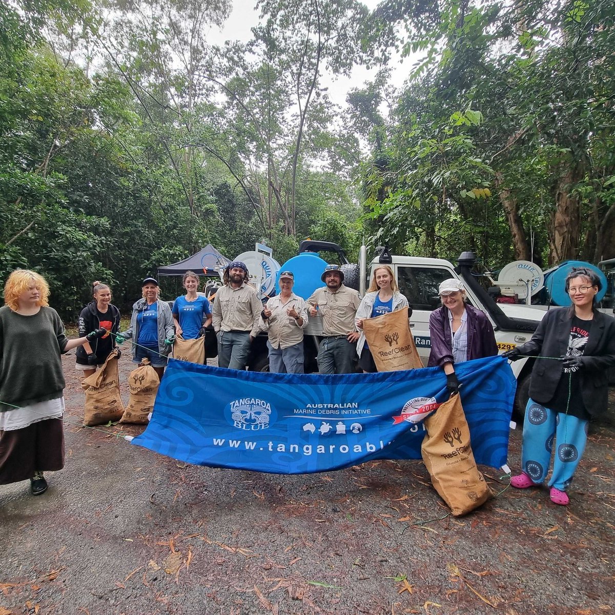 TangaroaBlue's tweet photo. 223.8kgs of #marinedebris removed from the coastline of Baku (Cape Kimberley) in the World Heritage Daintree Rainforest. 

#ReefClean #ReefTrust https://t.co/2SYmG08j69