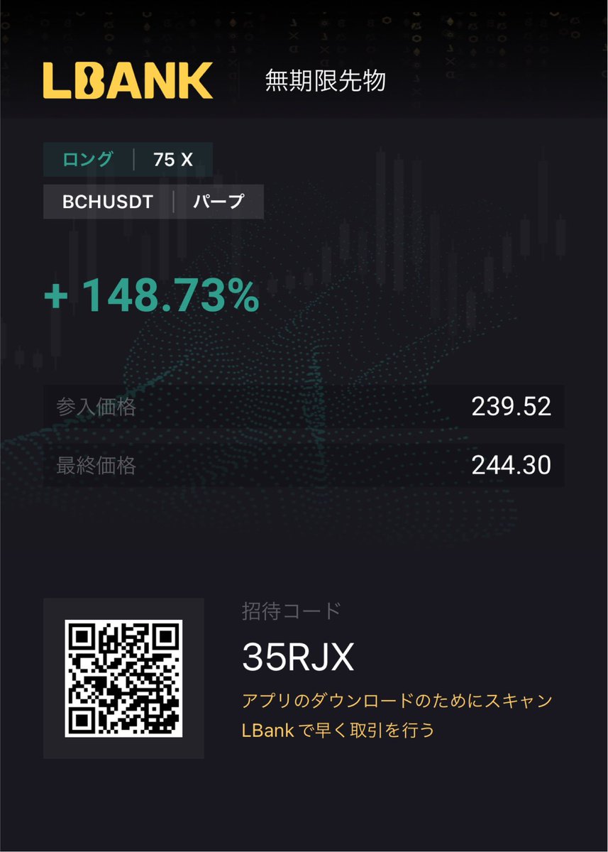 yukimaru_potty's tweet photo. そろそろ一旦〆ます💲
 #BCH $BCH 寝ロング📈

 #LBANK 

 #LBANKtelegram
 💰で昨日から先出しやってます💰
⬇️から見に来てね💕︎💓
 https://t.co/tmtzUIHeiz

(じゅうぶん魅せたぜ) https://t.co/zqb0MyF9XX