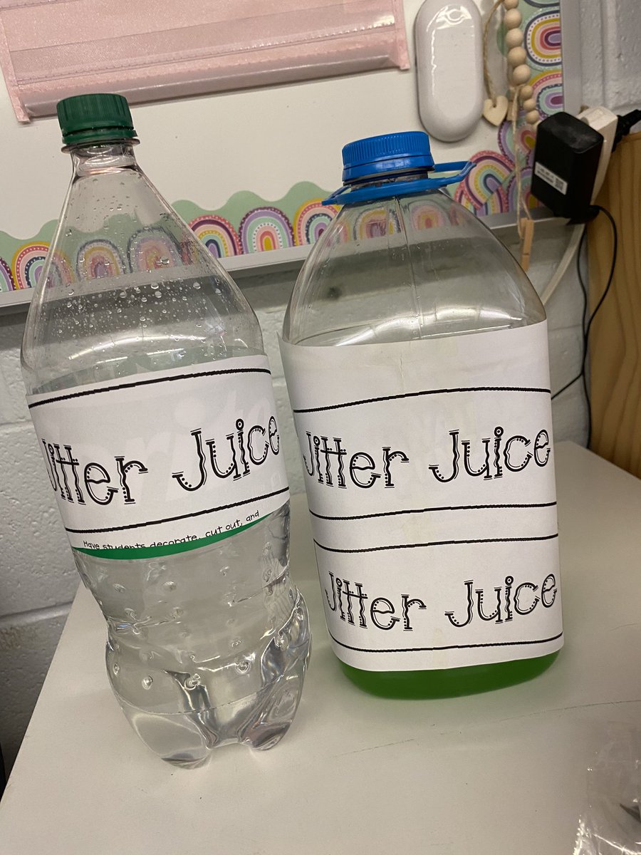 VES1stgrade's tweet photo. First Day Jitters in First Grade were washed away with the help of Jitter Juice and good friends! https://t.co/Lvy9D4n7Yt