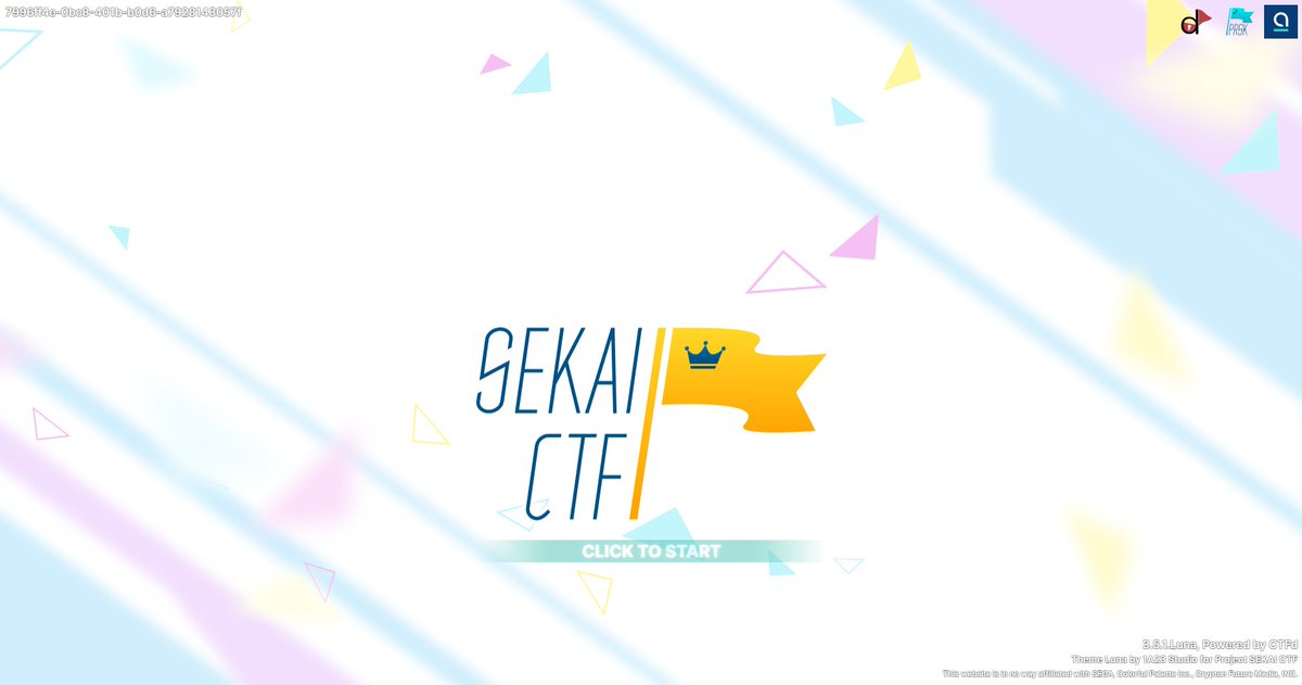 Project Sekai CTF tweet media