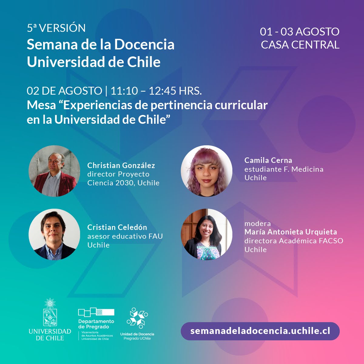 uchile's tweet photo. Mañana desde las 09:00hrs. tendremos la segunda jornada de la Semana de la Docencia Uchile 2023: Transiciones para la transformación de la educación superior. Más info en: https://t.co/JQ2SaT6XG0 y en https://t.co/5f0ej9X3J3 https://t.co/xRObzitjc3