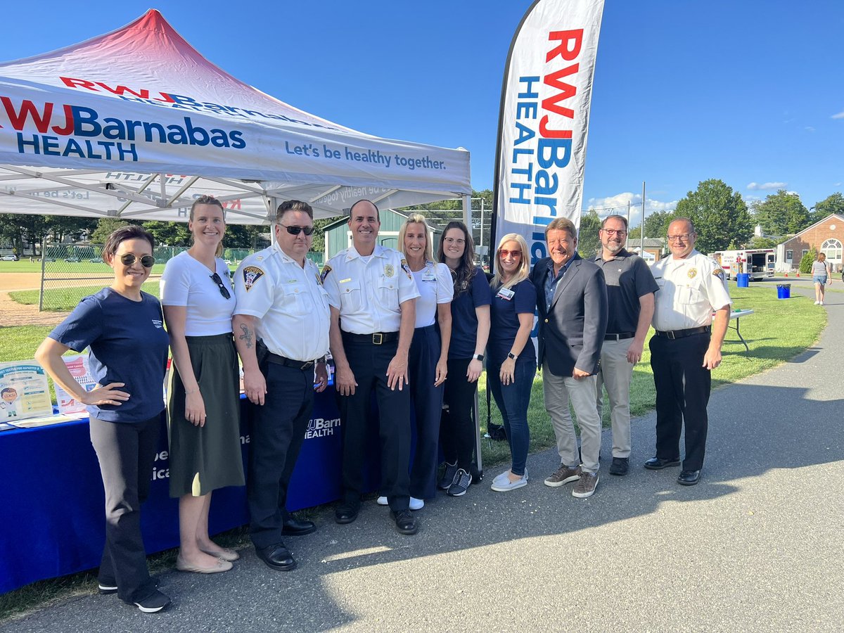 NJAsianHealth's tweet photo. We are at the Livingston Night Out 😍 So nice to be a part of the Cooperman Barnabas Medical Center team!
#LivingstonNightOut https://t.co/8T7JMVJM8D