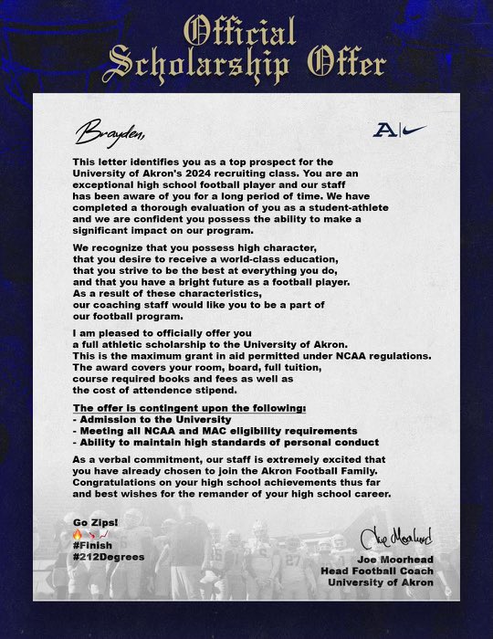 BraydenRoggow's tweet photo. Beyond Grateful! Go zips 🦘💙💛
@BallCoachJoeMo @CoachFess https://t.co/RHMIgIJCtJ