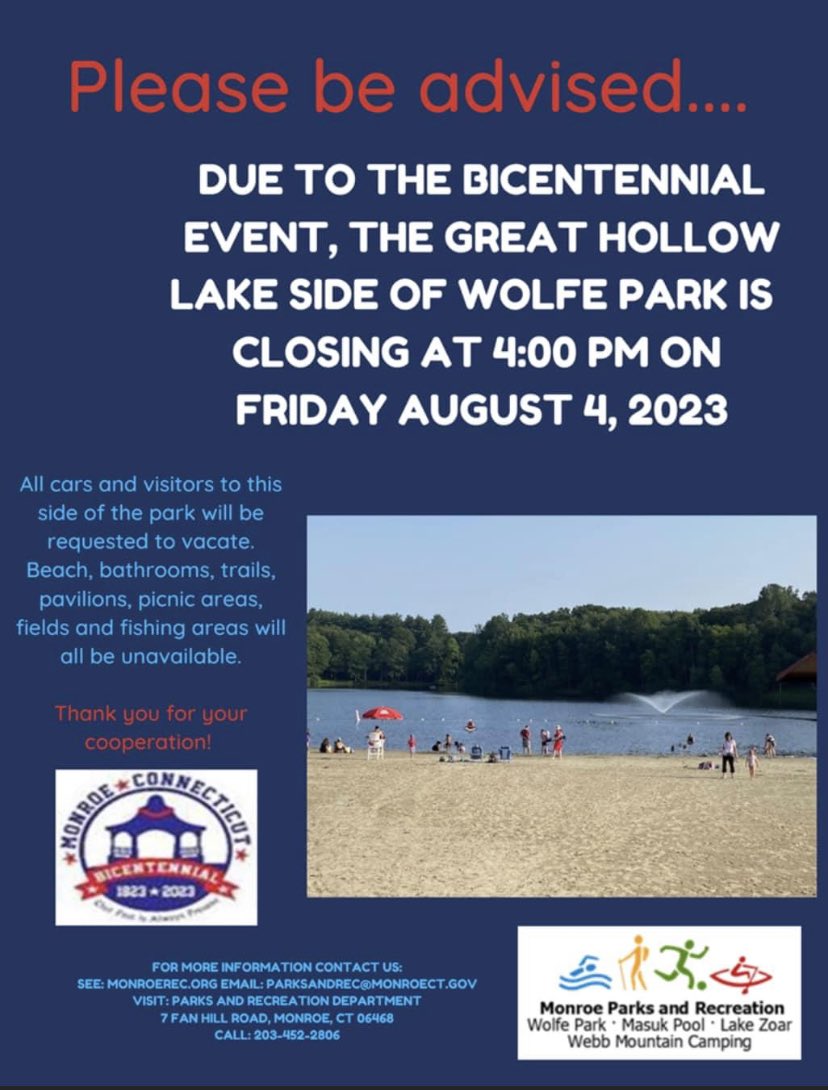 Monroe CT Parks and Recreation (@monroect_pr) on Twitter photo 