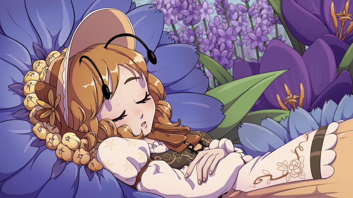 MeliVTuber's tweet photo. *GASP* IT'S BUGUST!!! 

Hi, everyone! 👋 My name is Meli, and I'm a Honey Bee VTuber! It's really nice to meet you! 

#Bugust #Meli🐝🌸 #MeliBeeVTuber #VTuber #BEETuber #BugTuber https://t.co/KkWhzpeEWO
