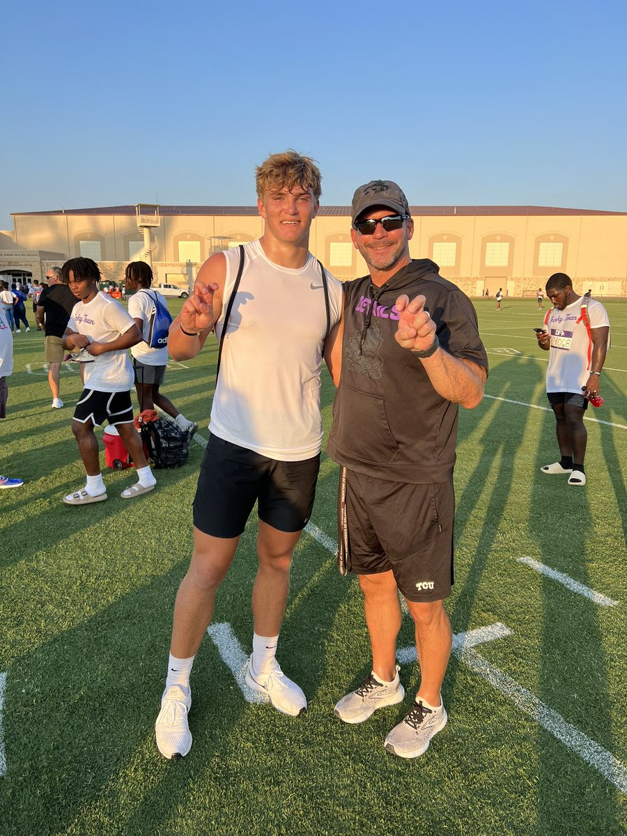 Finished out Camp Season with trips to Tulsa University and TCU for the 2nd time. Got a tour of the Tulsa’s beautiful campus and enjoyed working with the staff. TCU was fun as always. Ready for a big season with the Rebels!