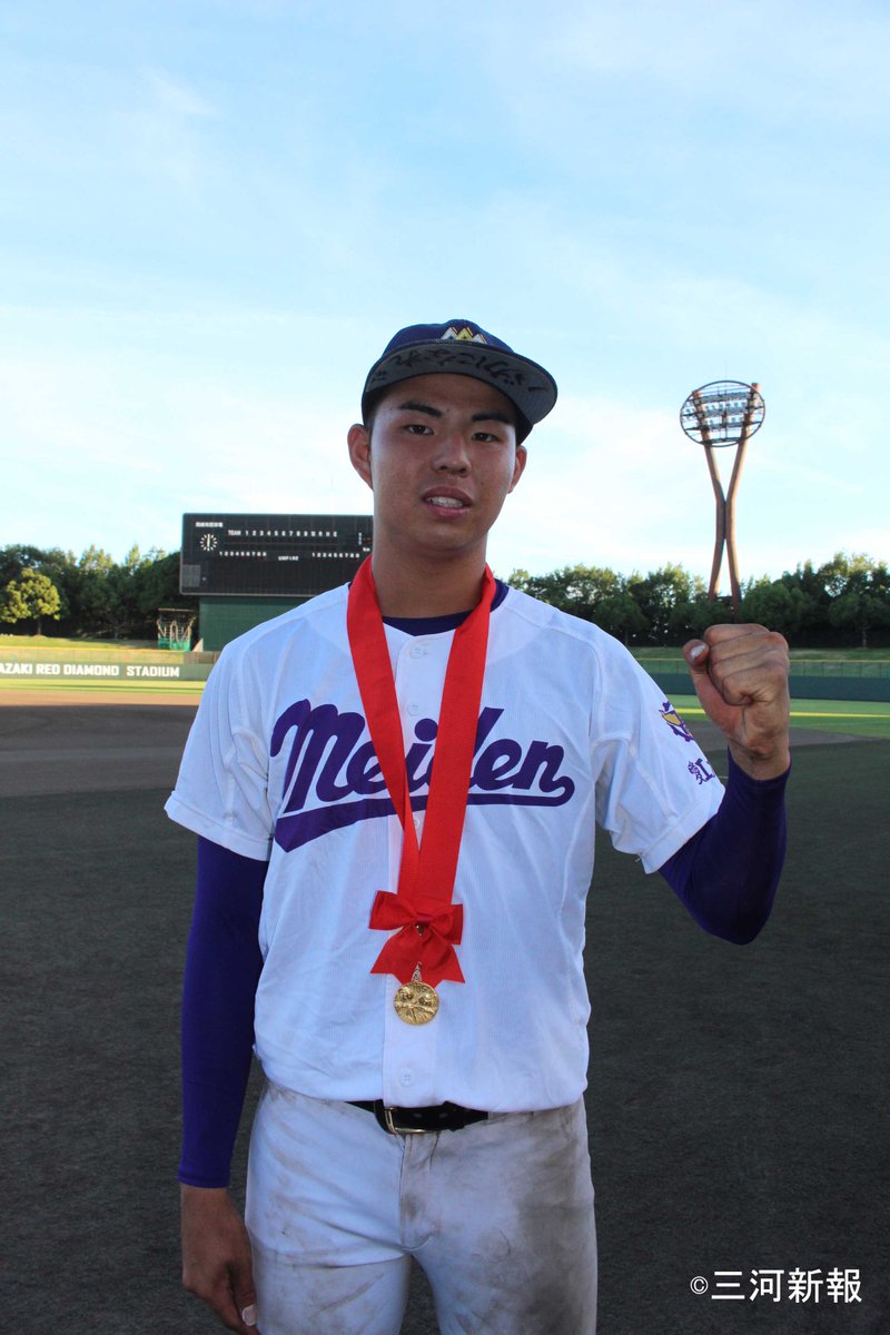 第105回全国高校野球選手権記念愛知大会は、西尾市（東部中学校）出身