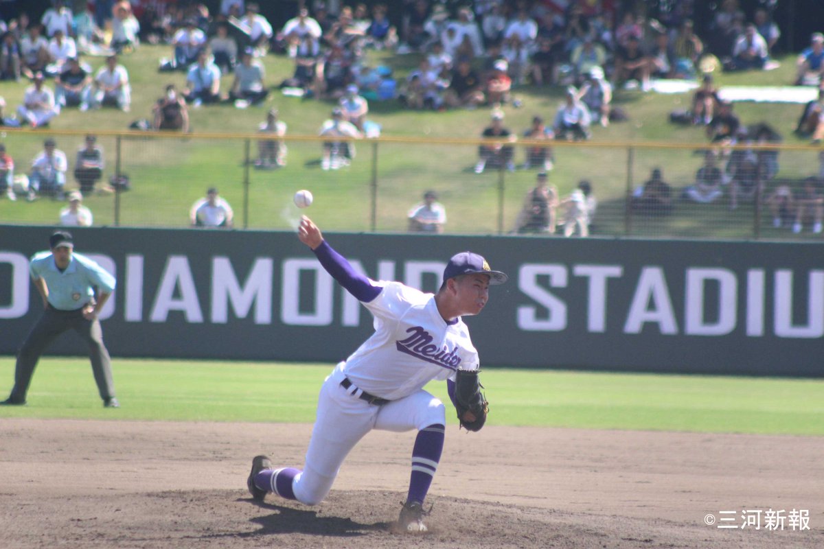 第105回全国高校野球選手権記念愛知大会は、西尾市（東部中学校）出身