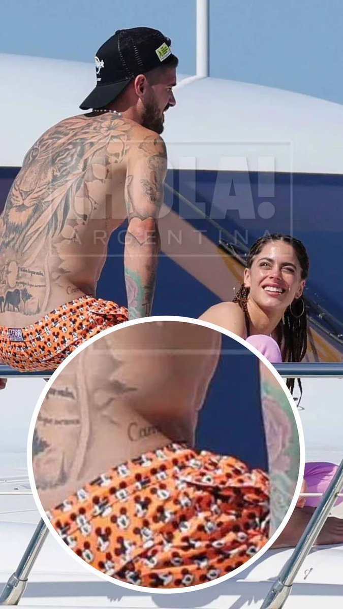 NoeBalboa's tweet photo. Todos hablando de la separación de Tini y De Paul y yo preguntándome cómo se podría tapar los tatuajes https://t.co/in7vsMY3zJ