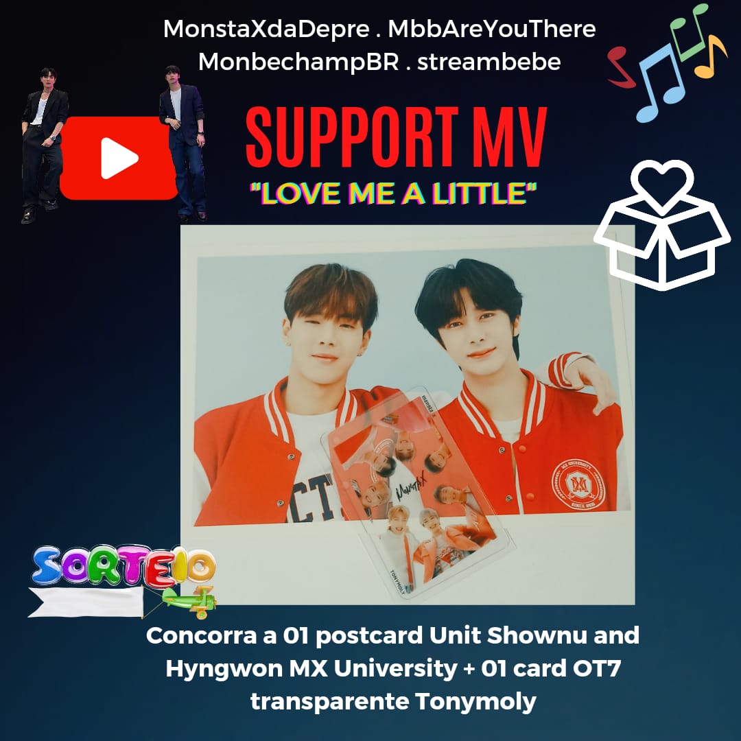 streambebe's tweet image. 🛑SUPPORT #THEUNSEEN 

E hoje é dia de support de novo? Yeahh!! Os meninos estão promovendo!
Bora subir as views de forma orgânica!
Leia os banners e o  post secundário e mãos na massa, mbb💪

🚨Meta: 100 comentários

#SHOWNU #셔누
#HYUNGWON #형원
#몬스타엑스
@OfficialMonstaX