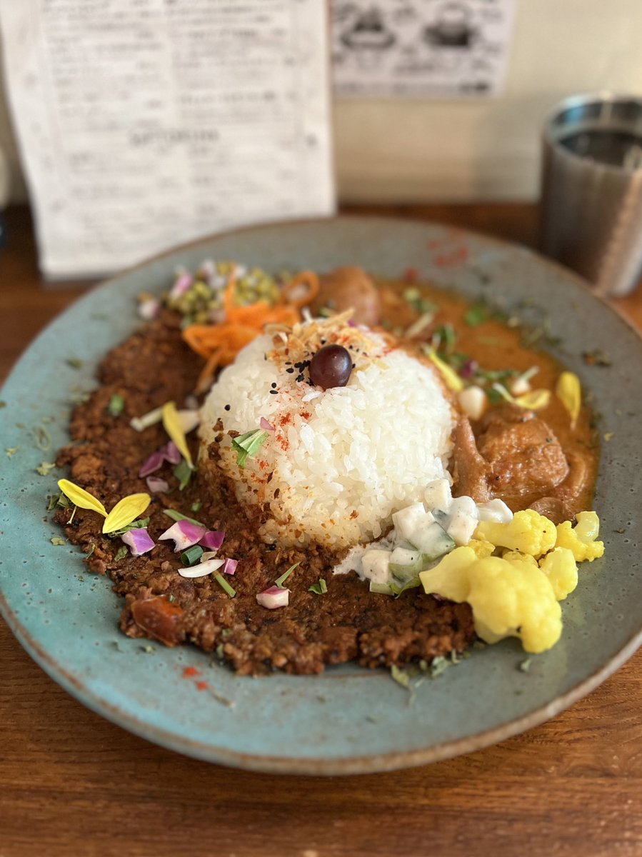 maneki_tiger's tweet photo. “Curry Planet”
Shimokitazawa, Tokyo🇯🇵🗾

A stylish curry shop in the curry battlefield🎇
#カレーの惑星 #下北沢 https://t.co/qHaC88YcGd