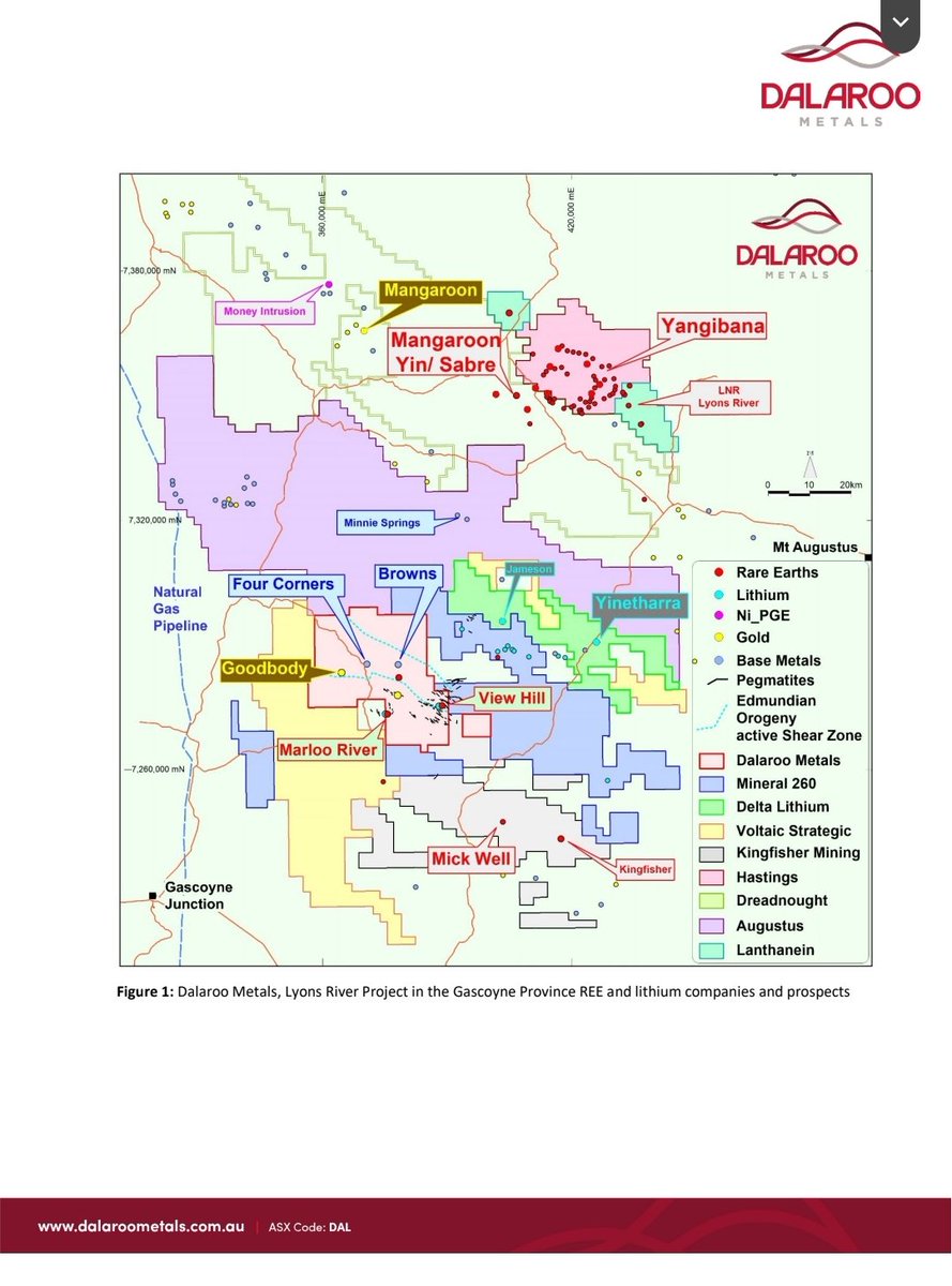 Franklin_FinAus's tweet photo. Wow wow wow $DAL #lithium #REE #RareEarths #asx #Gascoyne 
See the map and strike. Neighbouring $KFM https://t.co/Q0mllDJTni