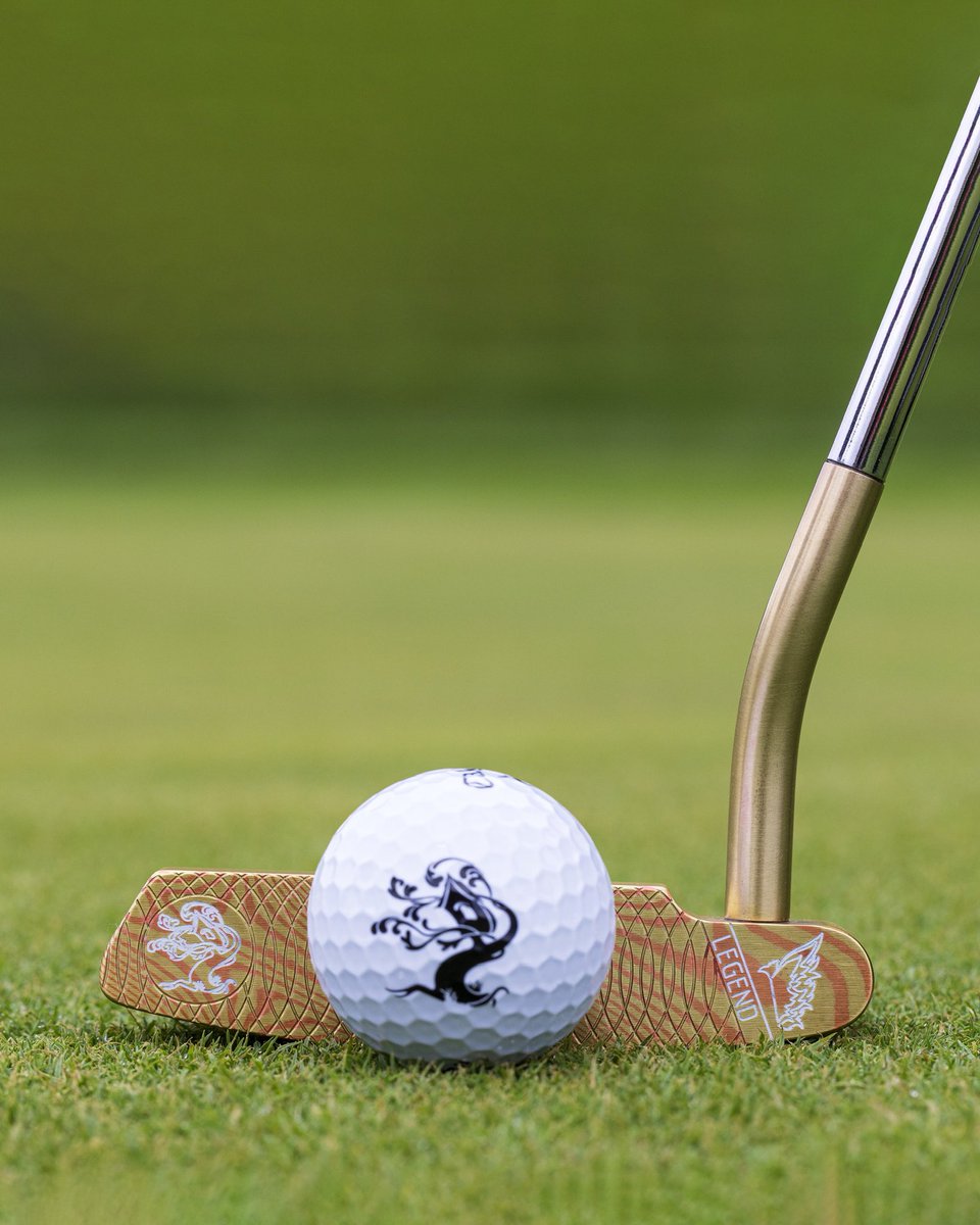 This is an extraordinary putter with one-of-a-kind provenance, and it could be yours.

Made by Joe Legendre of Legend Golf Company, it is crafted with the rare and expensive Mokume-gane, an exotic metal amalgamation made with contrasting colored metals which are fused together