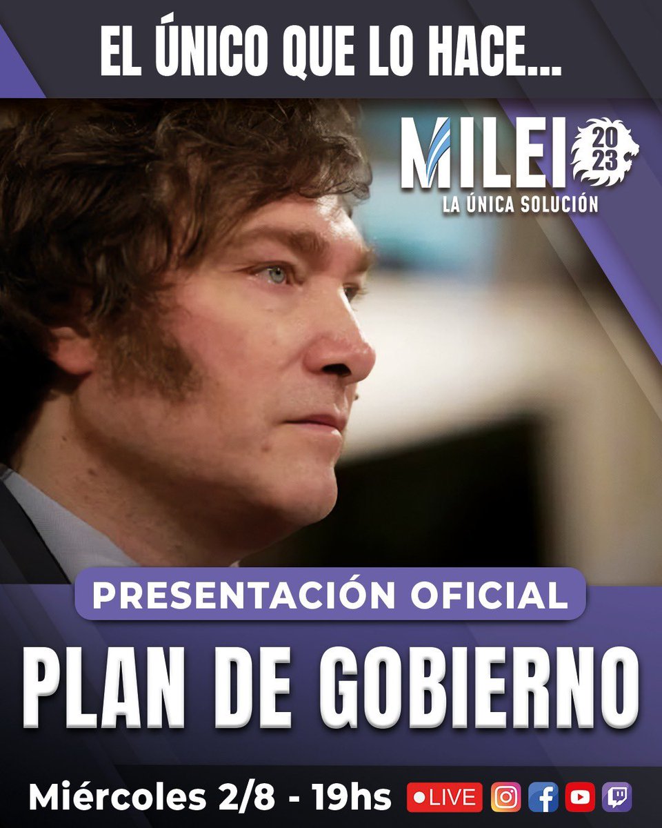 RAMIROMARRA's tweet photo. Somos el ÚNICO espacio que tiene bien en claro que va a hacer y cómo lo va a lograr. Mientras los demás hablan de planes integrales y venden humo, nosotros traemos un plan concreto.

Mañana la presentación oficial del Plan de Gobierno que cambiará a la Argentina para siempre 🇦🇷 https://t.co/wawuchTHOf