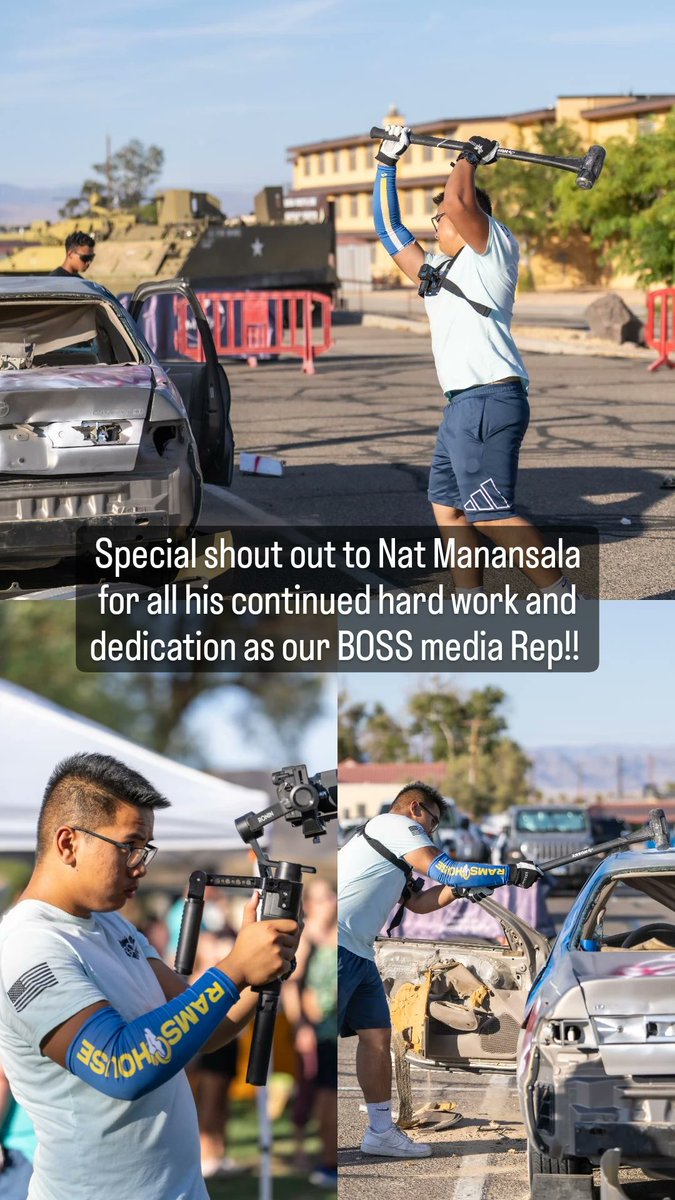 BOSSFortIrwin's tweet image. JULY BOSS SPOTLIGHT: Special Shout-out to @nat_niccolo for all of this hard work and dedication as our BOSS Media Rep! He's only been at Fort Irwin since January, but he has made a major impact on the program. Thank you!!
@916THSPTBDE
#BeAllYouCanBe