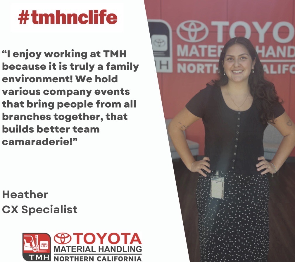 We are grateful for all that Heather does for our team and customers!
If you are interested in joining our team, check out our openings at hubs.li/Q01ZJsJ_0!

#tmhnc #tmhnclife #livermore #bayarea #salinas #fresno #sacramento #hiringpost