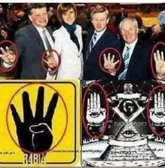 ■BOP'çuların Rabiası nereden gelir;

■Rabia; 751-800 yılları arasında yaşamış Yahudi kökenli bir kadındır. 

■Gerçek bir Musevi'dir. 

■Bir Musevi, bir Yahudi diğer bir Musevi veya Yahudi ile biri birilerini dört parmak Rabia işareti ile tanırlar, tanıtırlar. 

■Rabia dindar