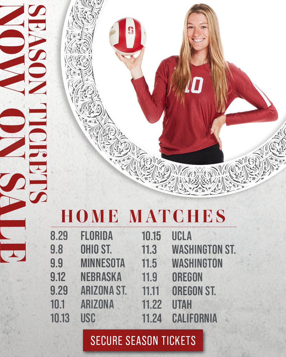 StanfordWVB's tweet image. Don't miss the action in Maples this fall! Season tickets are now available 👇

🎟️ » stanford.io/3YfrSTC

#GoStanford